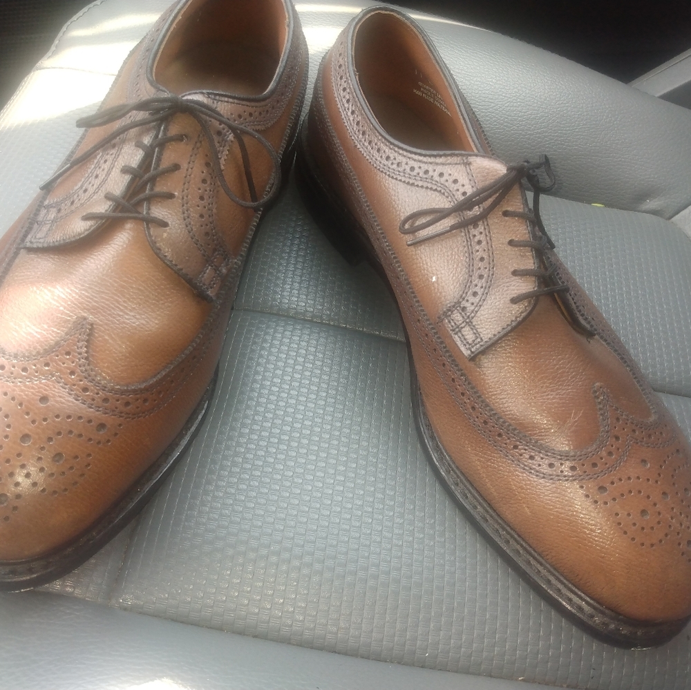 Knapp Mens Brown Leather Upper Steel-Toe Safety Laceup Oxford Size 11E (116)